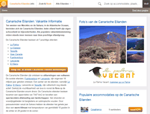 Tablet Screenshot of canarische-eilanden.info